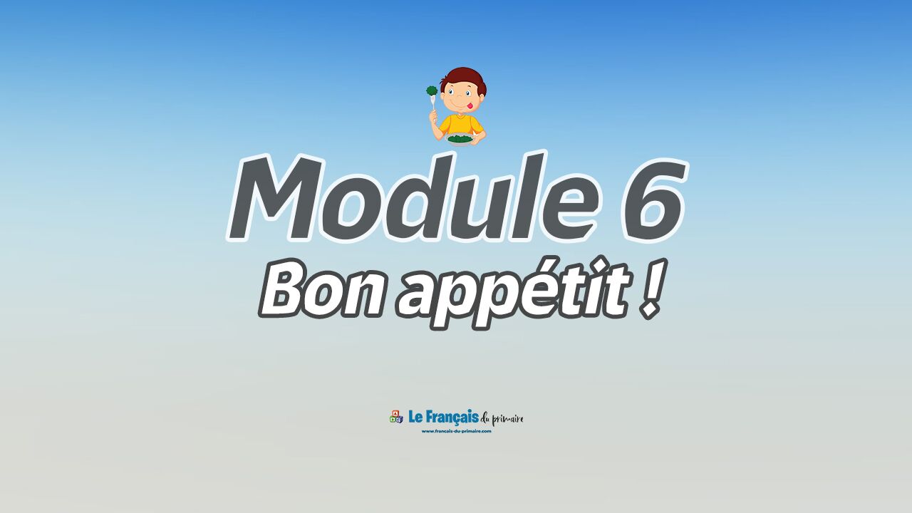 Module 6 : Affichage 4ème année primaire
